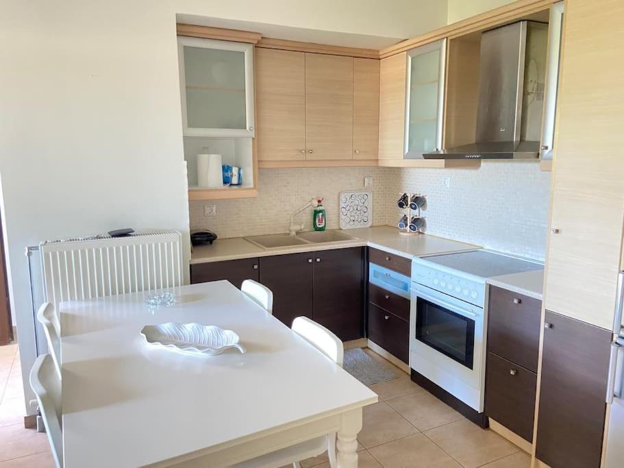 Cozy 2 Room Apartment With Garden Near Athens Air-Port อาร์เตมีดา ภายนอก รูปภาพ