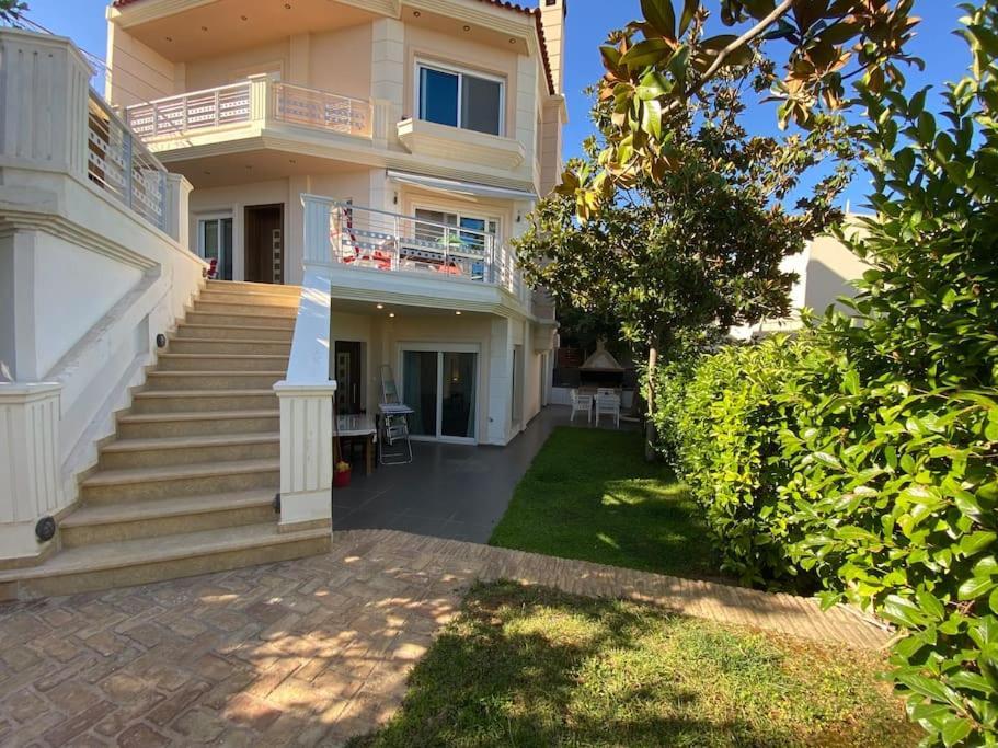 Cozy 2 Room Apartment With Garden Near Athens Air-Port อาร์เตมีดา ภายนอก รูปภาพ